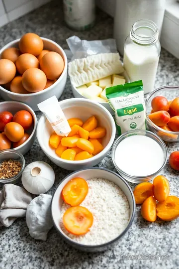 Clafoutis aux Abricots : Douceur d' Été ingredients