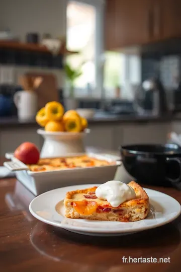 Clafoutis aux Abricots : Douceur d' Été steps