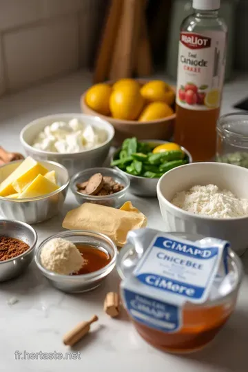 Cocktail Zinguer au Gingembre : Un Voyage de Saveurs ingredients
