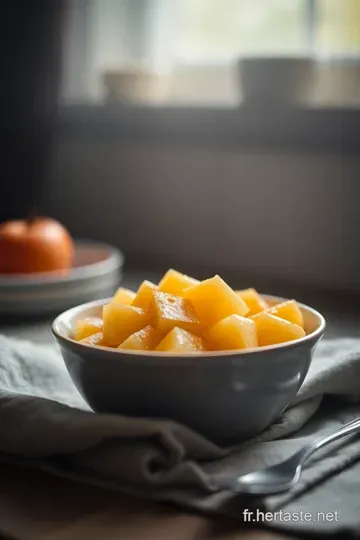 Compote de Pommes au Cookeo : Douceur de L’Automne presentation