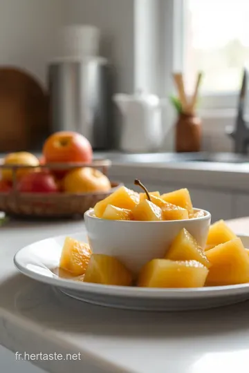 Compote de Pommes au Cookeo : Douceur de L’Automne steps