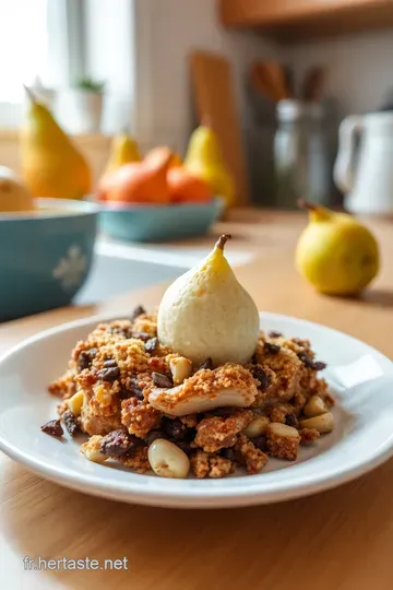 Crumble aux Poires et Chocolat : Douceur Automnale steps