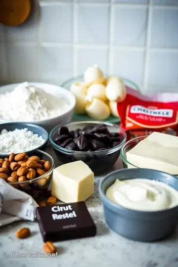 Dacquoise au Chocolat : Un Nuage de Chocolat Croustillant ingredients