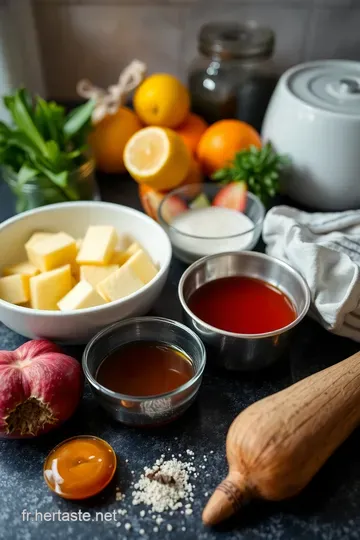 Décoction de Gingembre Épicée aux Agrumes ingredients