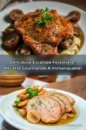 Délicieuse Escalope Forestière : Recette Gourmande à Immanquable!