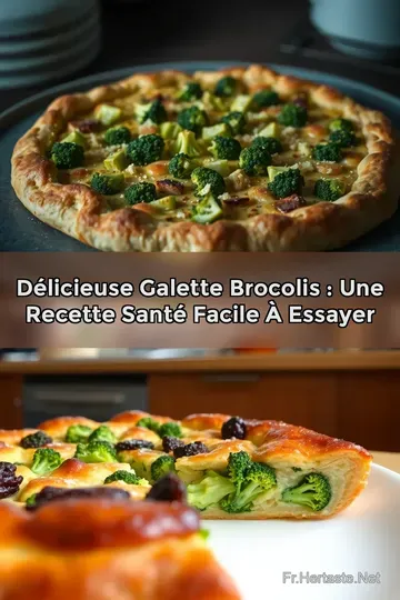 Délicieuse Galette Brocolis : Une Recette Santé Facile à Essayer