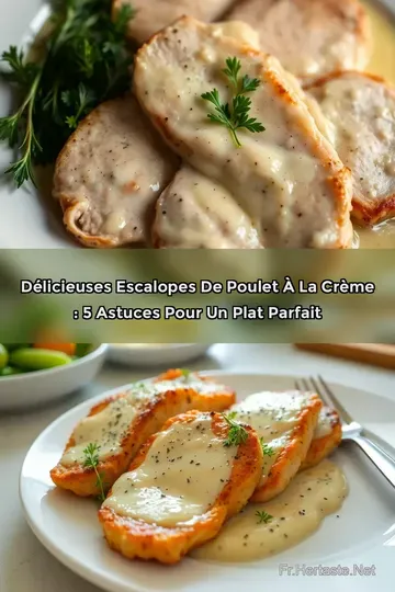 Délicieuses Escalopes de Poulet à la Crème : 5 Astuces Pour un Plat Parfait