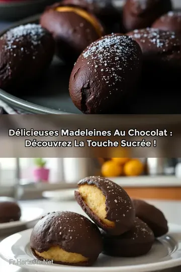 Délicieuses Madeleines au Chocolat : Découvrez la Touche Sucrée !