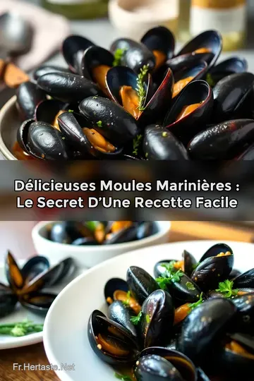Délicieuses Moules Marinières : Le Secret d’une Recette Facile