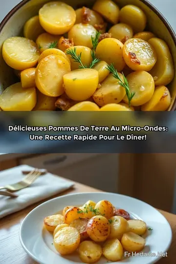 Délicieuses Pommes de Terre au Micro-Ondes: Une Recette Rapide pour le Dîner!