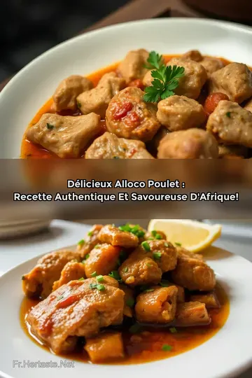 Délicieux Alloco Poulet : Recette Authentique et Savoureuse d' Afrique!