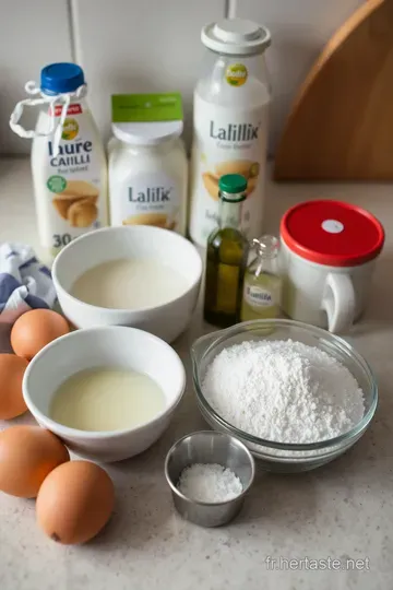Flan Crémeux à la Vanille – Un Délice Classique ingredients