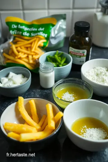 Frites Surgelées à la Friteuse à Air : Un Croustillant de Bonheur ! ingredients