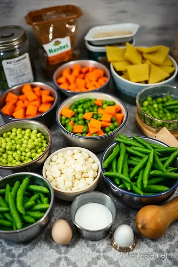 Macédoine de légumes en conserve : un classique gourmand ingredients