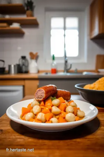 Morteau Saucisse aux Saveurs Franche-Comtoises steps