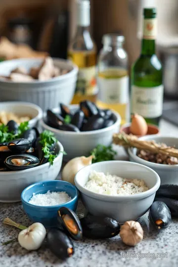 Moules Marinières : Recette Simple et Authentique ingredients