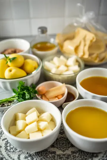 Pommes de Terre au Micro-Ondes: Délices Rapides et Savoureux ingredients