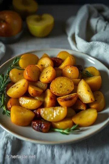 Pommes de Terre au Micro-Ondes: Un Accompagnement Rapide et Savoureux presentation