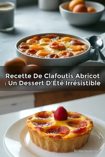 Recette de Clafoutis Abricot : Un Dessert d' Été Irrésistible