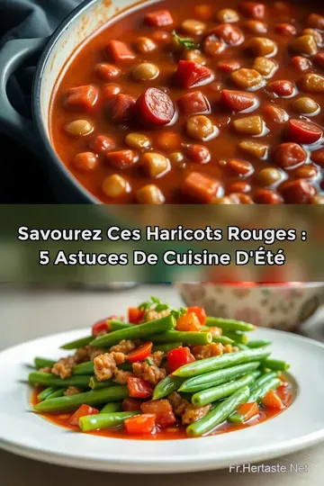 Savourez ces Haricots Rouges : 5 Astuces de Cuisine d' Été