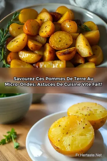 Savourez Ces Pommes de Terre au Micro-Ondes: Astuces de Cuisine Vite Fait!