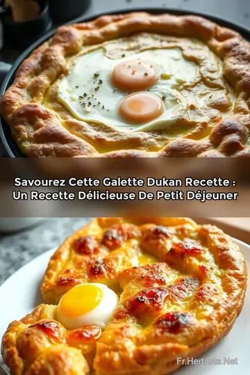 Savourez cette Galette Dukan Recette : Un Recette Délicieuse de Petit Déjeuner
