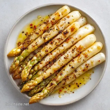 Asperges Blanches Air Fryer en 20 Min Fiche recette