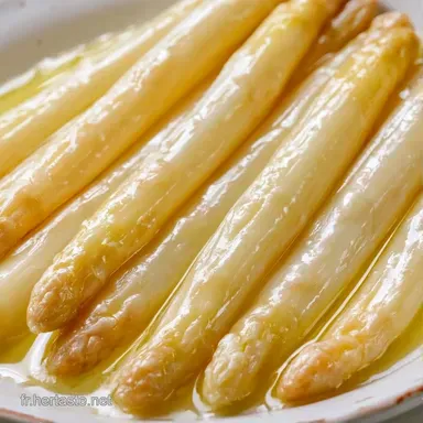 Asperges Blanches pour 4 Personnes Fiche recette