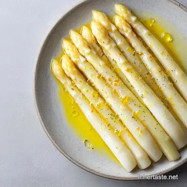 Asperges Blanches Froides pour 4 Fiche recette