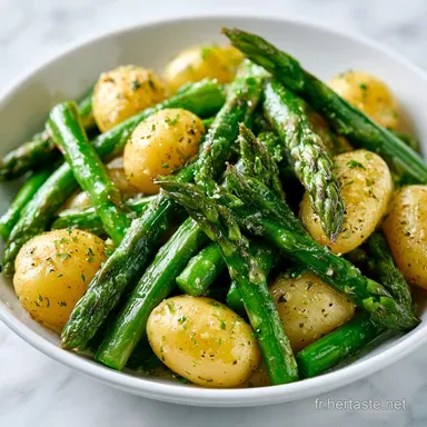 Asperges et Pommes de Terre Vapeur 4p