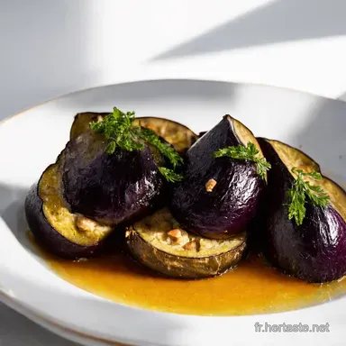 Aubergine Farcie au Four La Recette de Ma GrandM&egrave;re