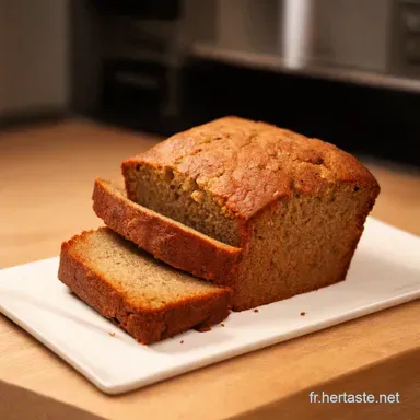 Banana Bread L&eacute;ger Mon Secret pour un D&eacute;lice Sans Culpabilit&eacute; Fiche recette