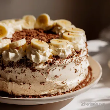 Cake Banane Chocolat: La Recette Cake "Banana Queen" Facile! Fiche recette
