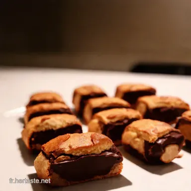 Barquettes Amandes Chocolat IG Bas Ma Recette Facile Fiche recette