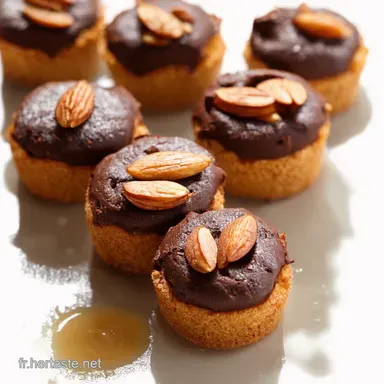 Barquettes Amandes Chocolat IG Bas Ma Recette Facile