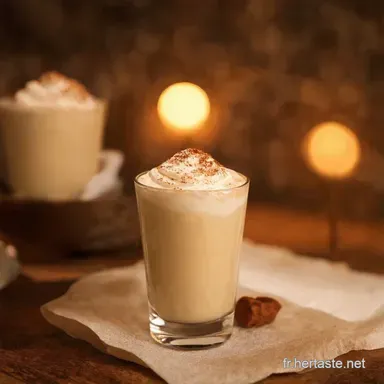 BlancManger Coco Comme cette boisson cr&eacute;meuse la version Paradis Fiche recette