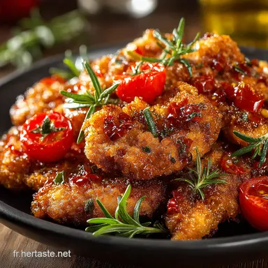 Poulet Cr&egrave;me Tomate Blanc de Mon Secret Facile Gourmand Fiche recette