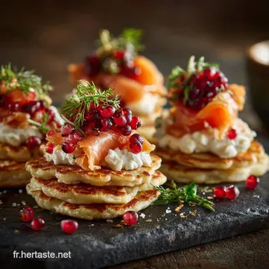 Recette Blinis Maison Moelleux et L&eacute;gers pour un Ap&eacute;ritif Chic Fiche recette