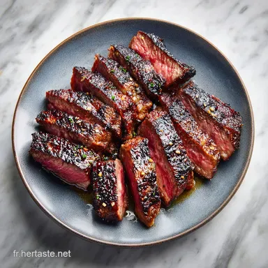 Recette B&oelig;uf Barbecue pour 4 Personnes Tendre