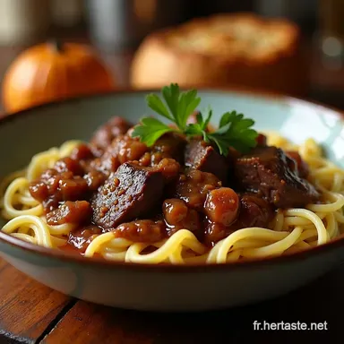 Boeuf Bourguignon Facile Recette Simple et Rapide Méga Tendre Fiche recette