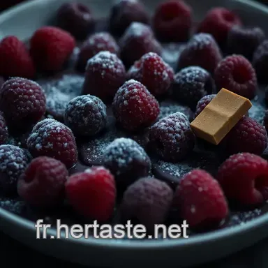 Bouch&eacute;es Framboise Chocolat : Franui Maison Faciles et Gourmandes! Fiche recette