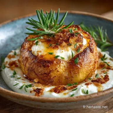 Boule de Pomme de Terre et Mozzarella Recette R&eacute;confortante Fondante