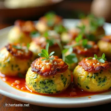 Recette Simple et Rapide Boulettes Courgette Parmesan le Sud Fiche recette