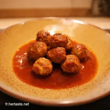 Boulettes Poulet Asiatiques Ap&eacute;ro Facile et Minceur Fiche recette
