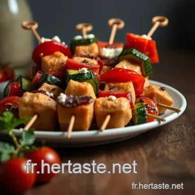 Brochettes Apéro Merveilleuses : Le Support Idéal pour Vos Apéritifs ! Fiche recette