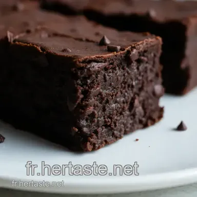 Brownie Protéiné Sans Gluten : Moelleux et Gourmand! Fiche recette