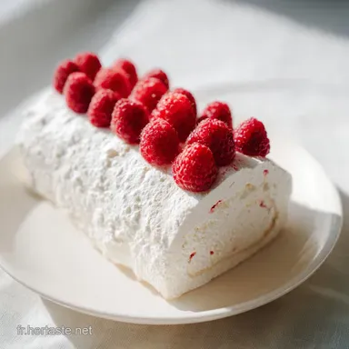 B&ucirc;che Mascarpone Framboise en 4h 52min Fiche recette