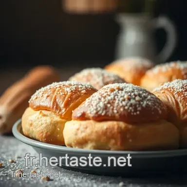 Buns Brioch&eacute;s au Sucre et &agrave; la Cannelle : Un D&eacute;lice Maison Fiche recette