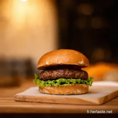 Recette Simple et Rapide Mon Burger Maison À la Bonne Franquette Fiche recette