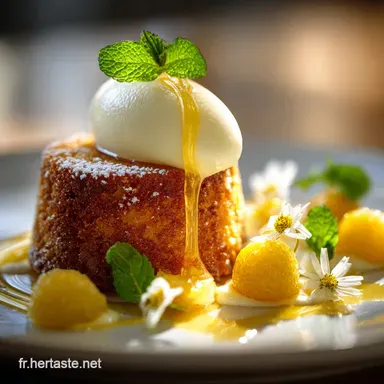 Cake au citron La recette ultra moelleuse du chef sirop Fiche recette